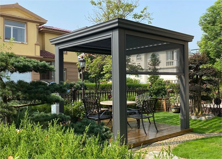 Aluminum 3 X 3m Gazebo Pergola(1)