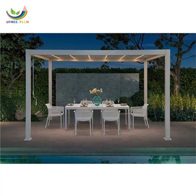 Модерен покрит комплект пергола